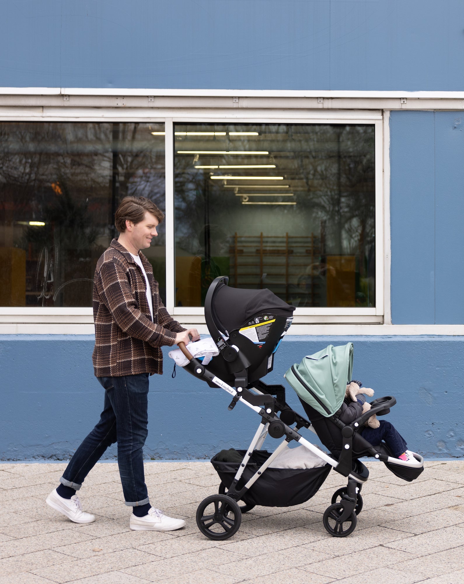 Mockingbird Single-to-Double Stroller 2.0 - Baby Push
