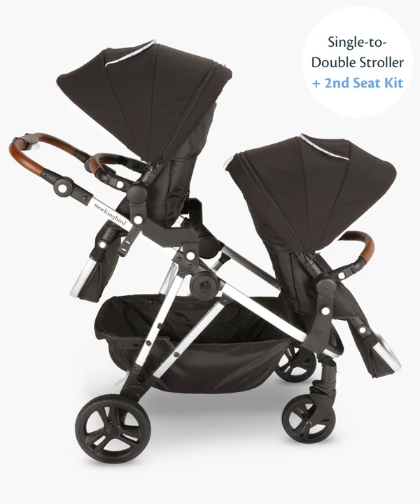 Mockingbird Single-to-Double Stroller 2.0 - Baby Push
