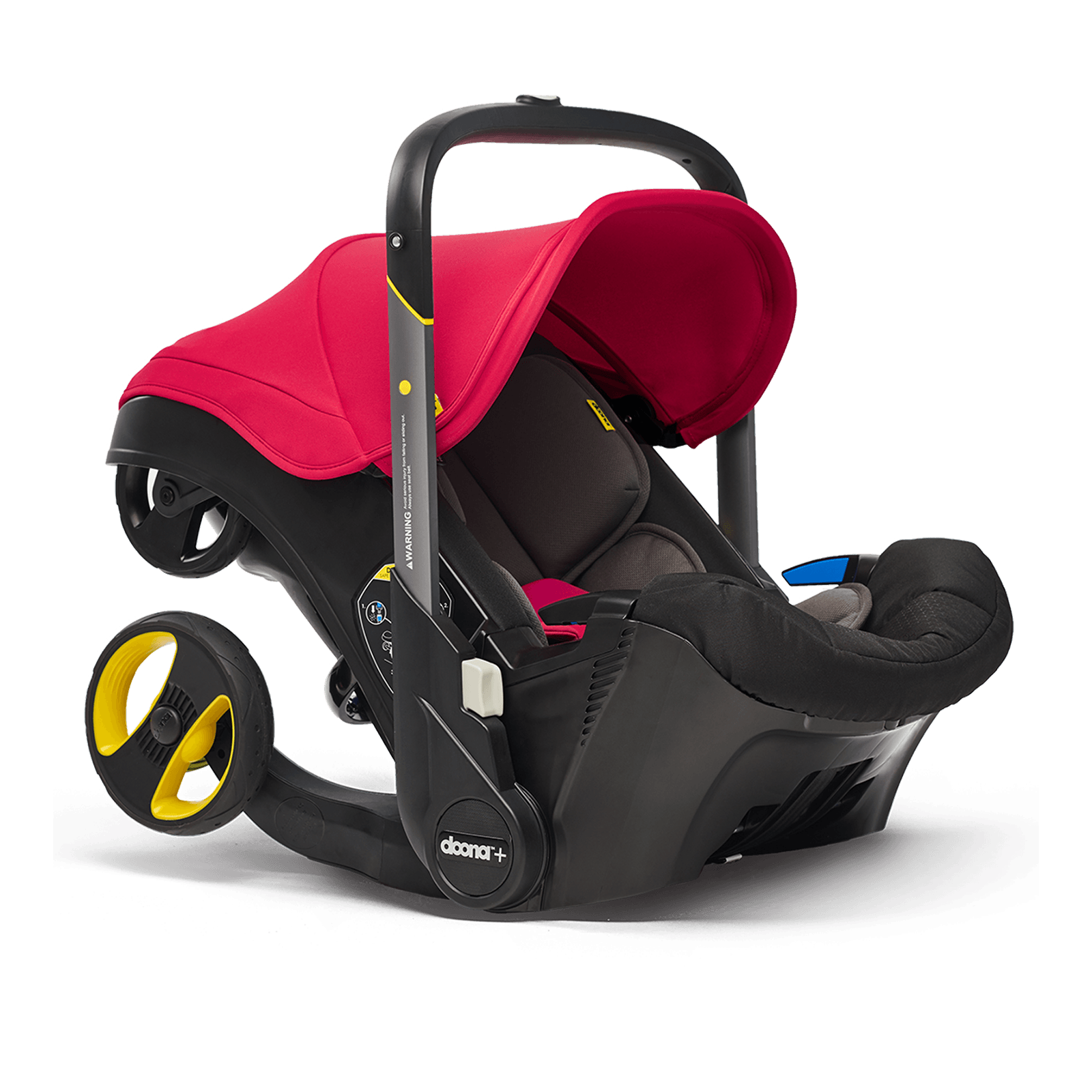 Doona+ Car Seat & Stroller Flame Red - Baby Push